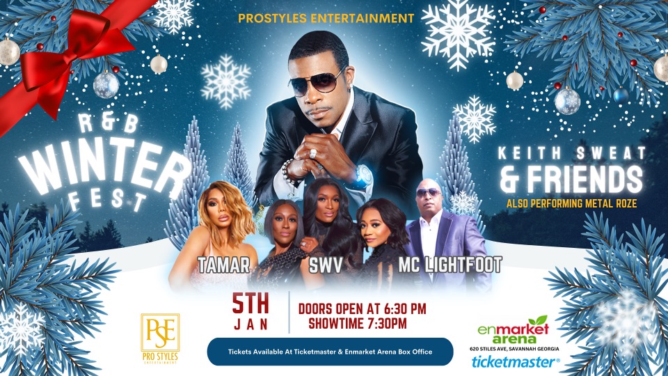 Pro Styles Entertainment Presents R&B Winterfest in Savannah,GA A Star